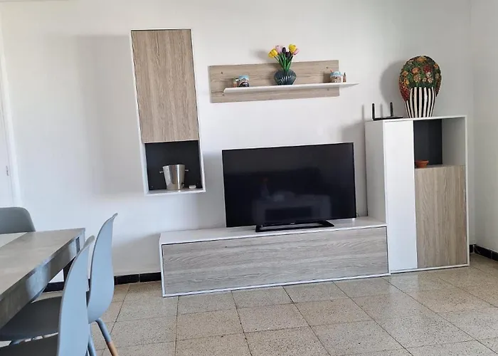 公寓 Apartbeach Capri Front Clima Y Wifi