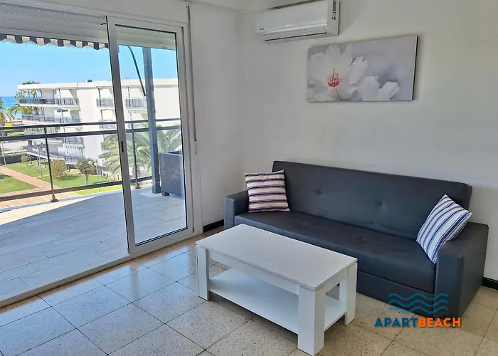 公寓 Apartbeach Capri Front Clima Y Wifi