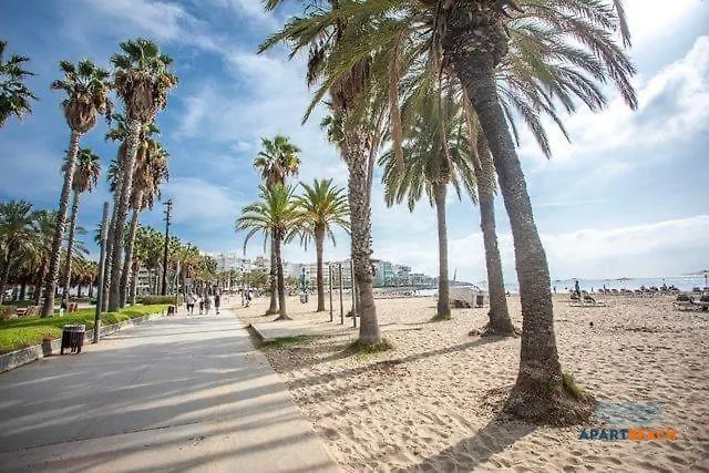 公寓 Apartbeach Capri Front Clima Y Wifi